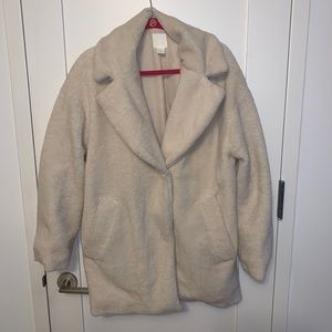 H&M Teddy bear coat